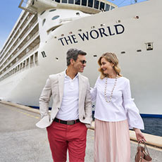 Royal Health Foam is leverancier van het geweldige particuliere cruise ship The World