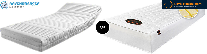 gaan beslissen Verstelbaar Modieus Wat is het verschil tussen de matrassen van Ravensberger en Royal Health  Foam?